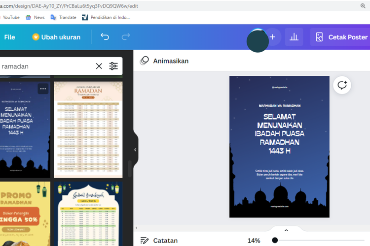 Cara Membuat Poster Di Canva Lewat Laptop