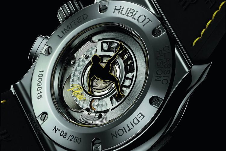 Hublot Classic Fusion Aerofusion Chronograph Pele Black Ceramic