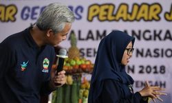 Ganjar Pranowo Ajak Ribuan Pelajar Mulai Hidup Sehat 