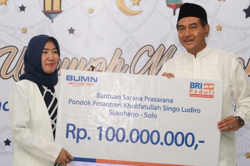 BRI Salurkan Bantuan Pendidikan untuk Ponpes di Sukoharjo