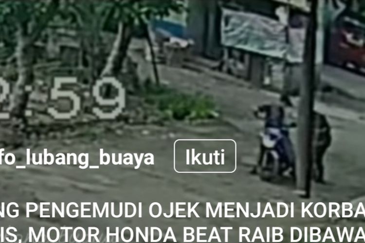 Seorang tukang ojek pangkalan diduga menjadi korban hipnotis di Lubang Buaya, Cipayung, Jakarta Timur.