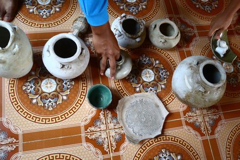 Arkeolog: Gerabah di Desa Rantau Rasau Jambi Diduga Milik Dinasti Sung