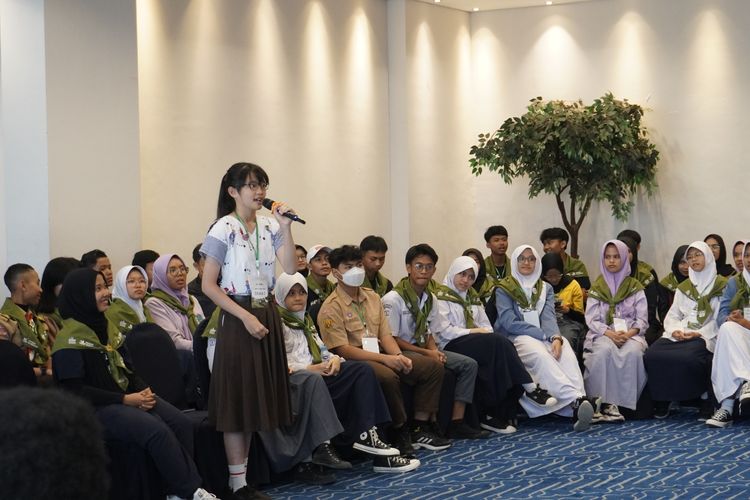 PeaceGeneration dan Disdik Jabar menggelar agenda tahunan Agent of Peace (AoP) Summit 2023 pada Kamis, 12 Oktober 2023, di Kota Bandung, Jawa Barat.