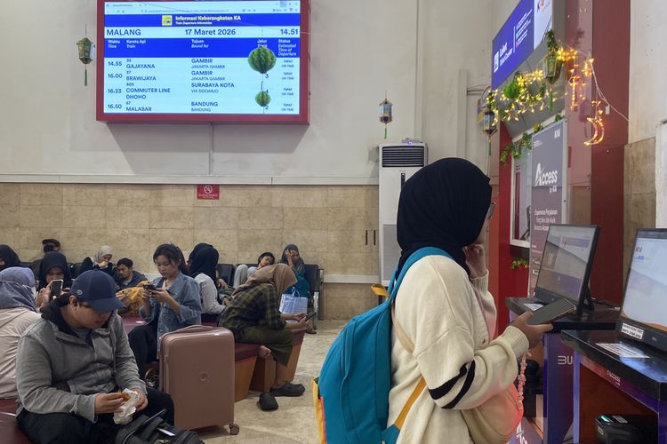Jelang Libur Panjang, Perjalanan Kereta Api dari Stasiun Malang Kembali Normal