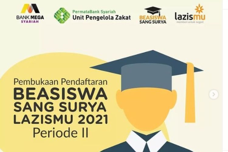 Beasiswa Lazismu 2021 untuk mahasiswa