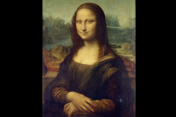 Lukisan Mona Lisa karya Leonardo da Vinci.