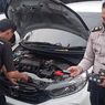 Pakai Lampu Strobo dan Sirine karena Terburu-buru, Pengemudi Honda Brio di Kota Malang Diamankan Polisi