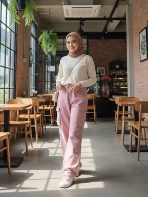 Rekomendasi outfit bukber bernuansa cewek kue.