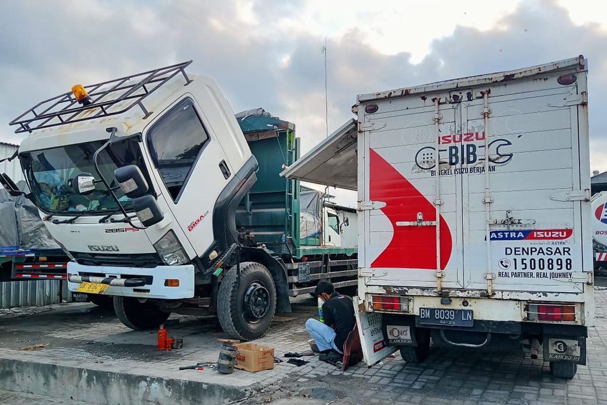 Layanan purna jual Isuzu di tempat customer