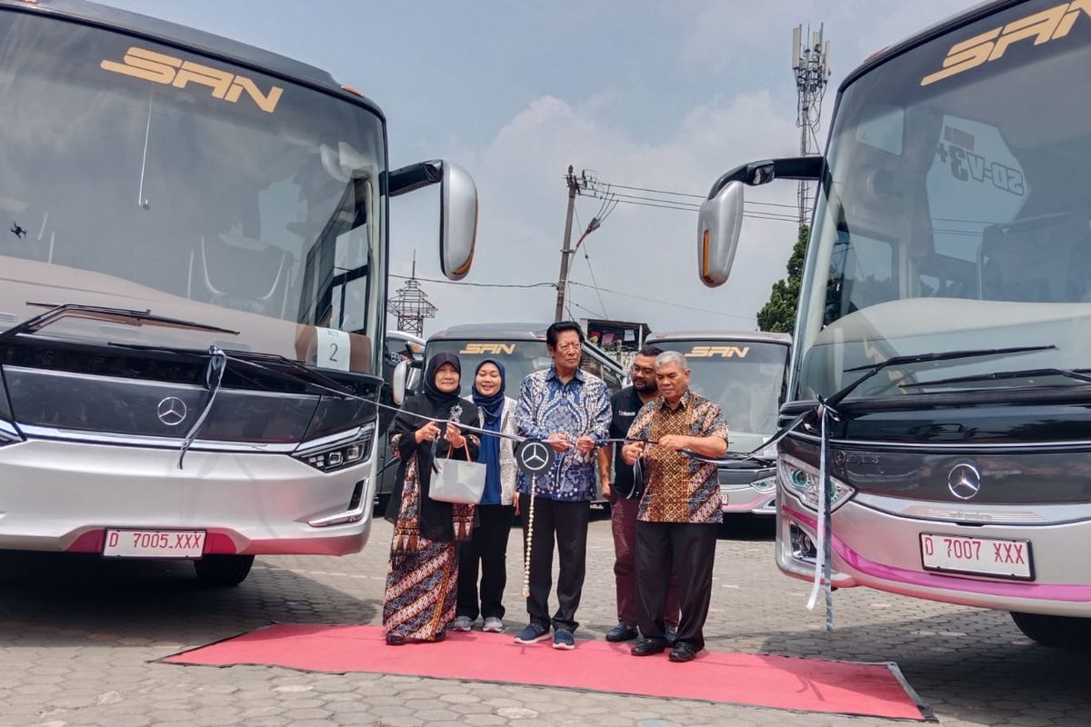 Bus baru PO SAN