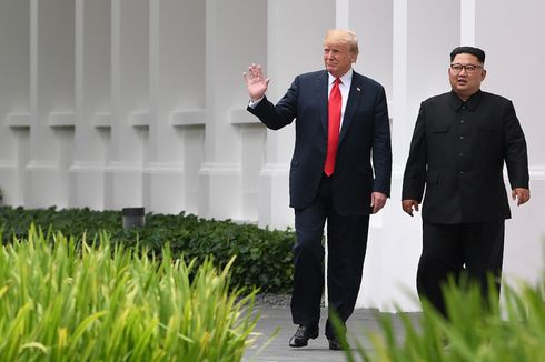 Ketika Trump Sebut Dirinya dan Kim Jong Un Saling 