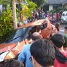 Dihantam KA Serayu di Tasikmalaya, Mobil Suzuki Swift Terlempar 20 Meter, 3 Penumpang Tewas