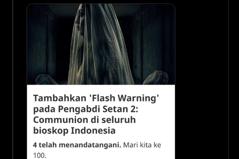 Pengabdi Setan 2: Communion Pasang Flash Warning, Joko Anwar Terima Kasih 