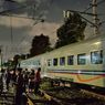 Kereta Api Tawang Jaya Anjlok di Perlintasan Pasar Senen