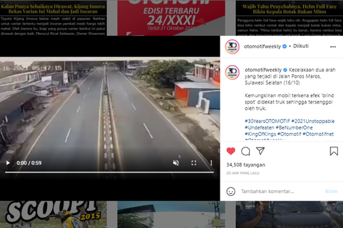 Video Bukti Menyalip Truk dari Bahu Jalan Rawan Kecelakaan