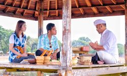 Ikuti Wellness Tourism di Pantai Mertasari Sanur, Gibran: Ini Mirip Seperti di Solo