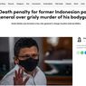 3 Media Asing Beritakan Ferdy Sambo Divonis Hukuman Mati