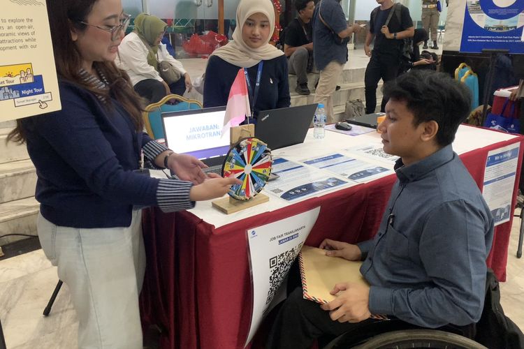 Tak Cuma Buka Lowongan, Perusahaan di Job Fair Jaktim Siapkan Pelatihan bagi Penyandang Disabilitas