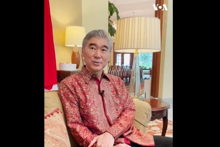 Sung Kim, Duta Besar AS untuk Indonesia. [SS/Facebook/VOA Indonesia]