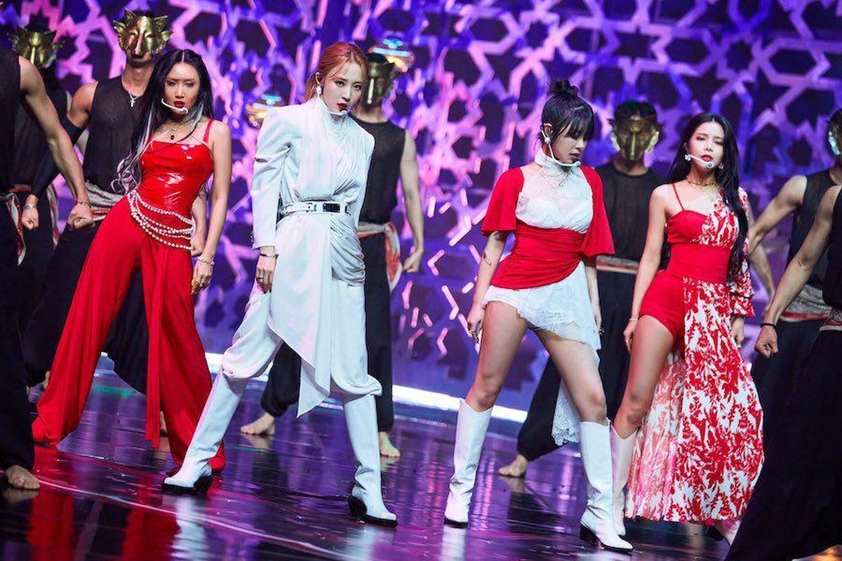 Girl group MAMAMOO