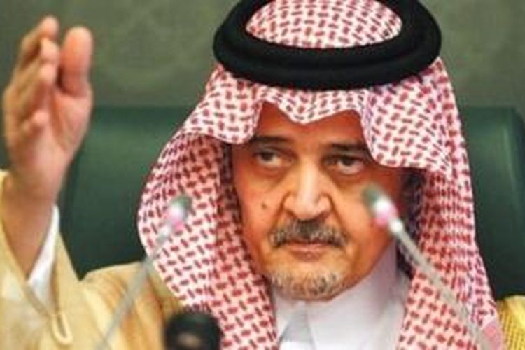 Menlu Arab Saudi Pangeran Saud al-Faisal.