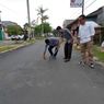 Aspal Dianggap Tipis, Jalan di Lampung Retak Setelah Sepekan Diperbaiki