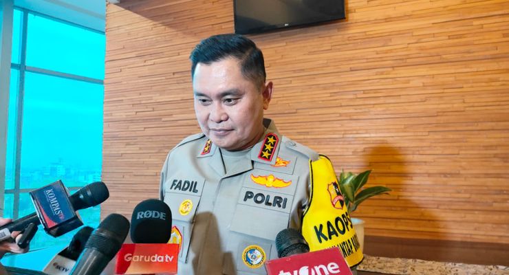 Sambangi KPU, Kabaharkam Koordinasi Pengamanan Jelang Pengumuman Hasil Pemilu 2024