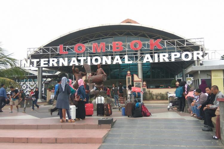 Suasana di Lombok Internasional Airport, Praya Lombok Tengah.