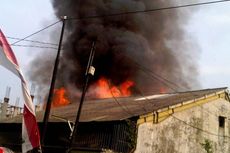 Perusahaan Jasa Poles Rotan di Tegal Terbakar