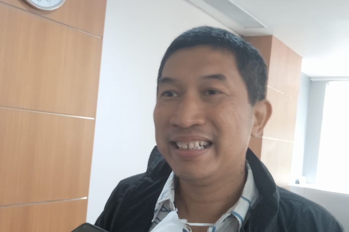 Sekretaris Fraksi PDI-P DPRD DKI Jakarta Dwi Rio Sambodo saat ditemui di Gedung DPRD DKI Jakarta, Selasa (25/7/2023).