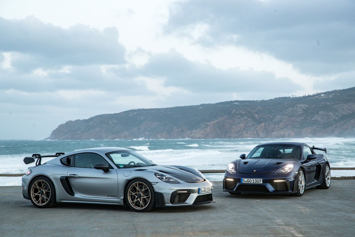 Fahrveranstaltung des neuen Porsche 718 Cayman GT4 RS in Estoril (Photo by Hoch Zwei / Juergen Tap)