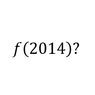 Jika fungsi yang memenuhi persamaan f(1) = 4 dan f(x+1) = 2f(x)