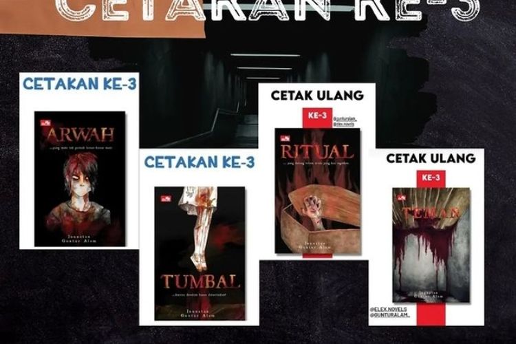 Novel Horor Elex Media Terlaris di Tahun 2022
