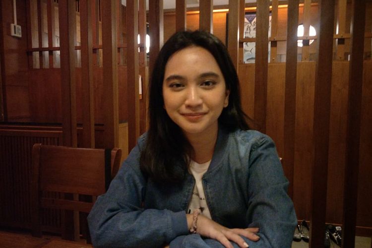 Rachel Amanda saat ditemui di kawasan Blok M, Jakarta Selatan, Kamis (2/1/2020).