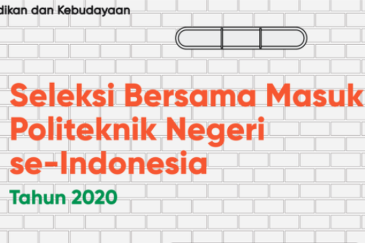 Laman pendaftaran SBMPN 2020