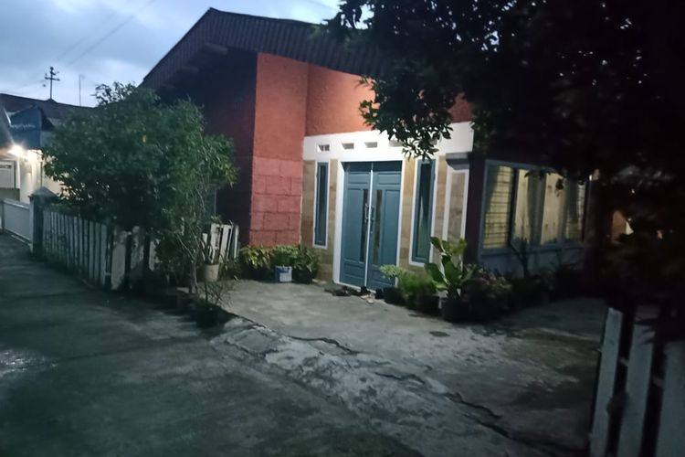 Rumah orangtua Zulfirman Syah, korban penembakan di Masjid Christchurch, Selandia Baru, Jumat (15/3/2019) siang. 