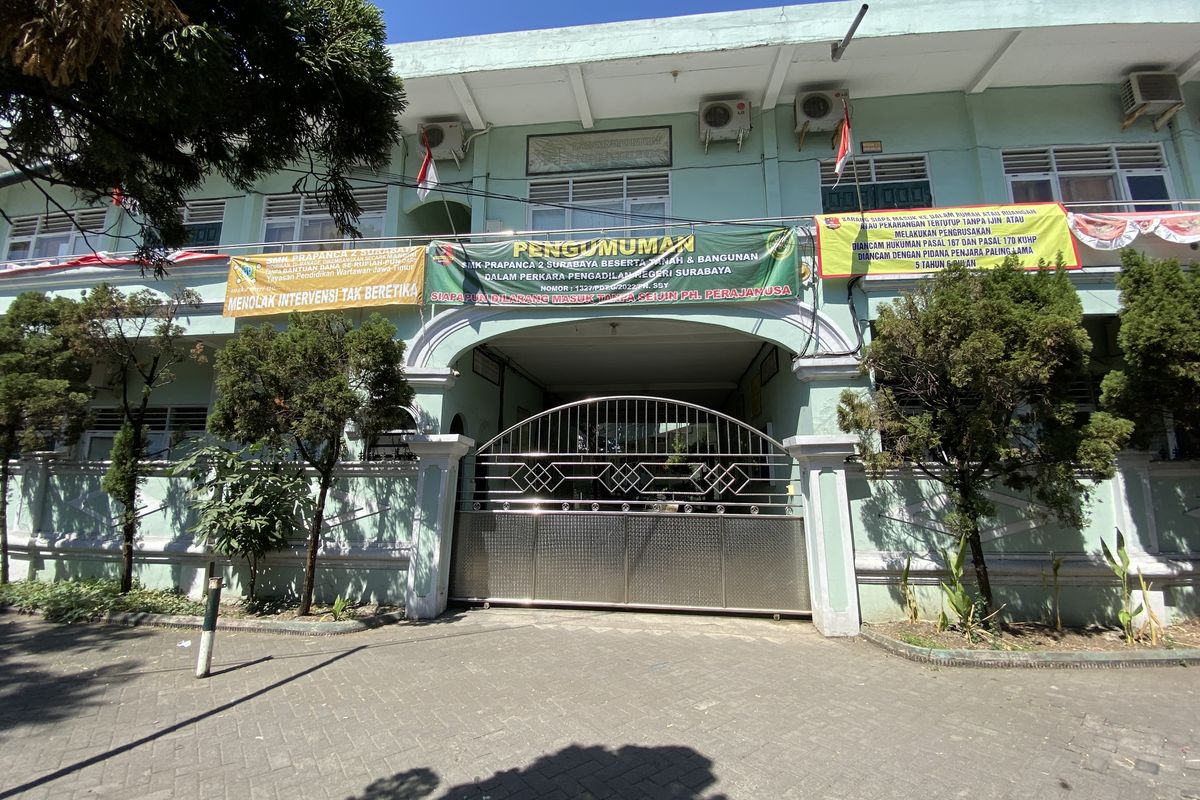 Gedung SMK Prapanca 2 Surabaya