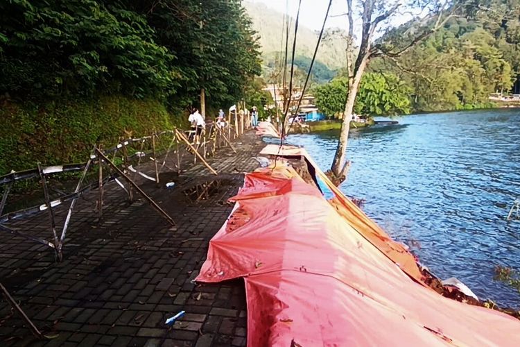 Pemkab Magetan Sebut Rehabilitasi Jalur Telaga Sarangan yang Ambrol Kewenangan BBWS DAS Solo