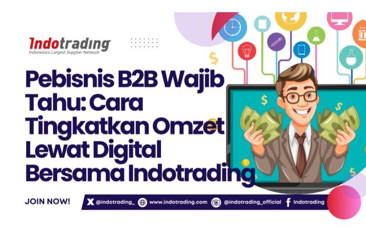 Indotrading menyediakan solusi lengkap untuk mendukung digitalisasi pelaku usaha, mulai dari katalog online, buyer leads, hingga pendampingan strategi pemasaran digital. 