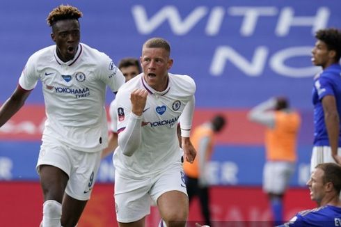 Hasil Piala FA - Leicester City Vs Chelsea, The Blues Ikut Lolos ke Semifinal