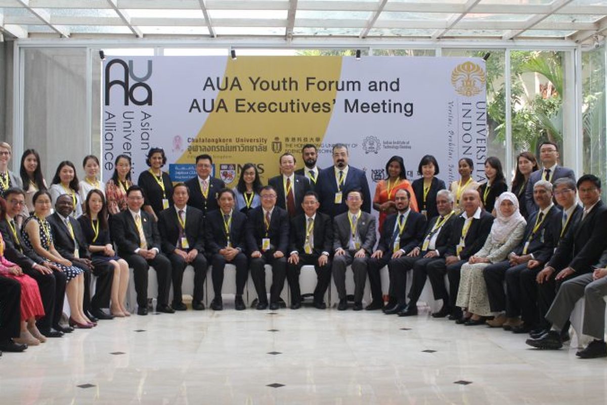 Asian Universities Alliance (AUA) dan Universitas Indonesia (UI) menggelar pertemuan AUA Executives Meeting di Bali, 15-16 November 2018. 