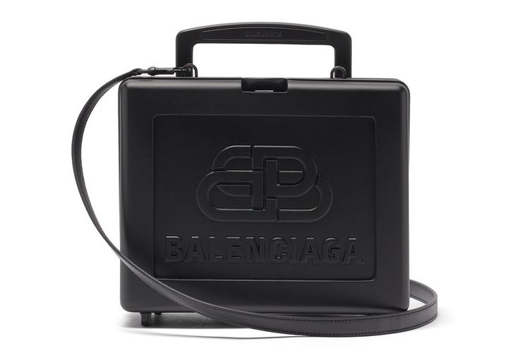 Balenciaga Lunch Box BB-Embossed Cross-Body