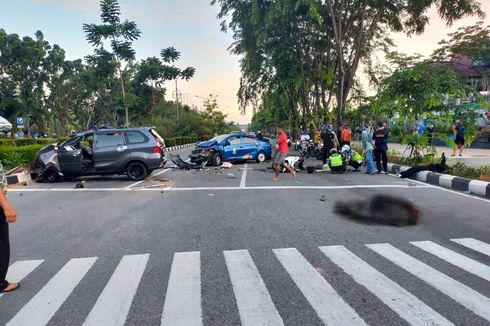 Detik-detik Kecelakaan Maut di Bundaran Untan Pontianak, 1 Orang Tewas, Polisi Temukan Miras