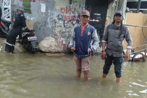 Banjir Rob di Dadap Tangerang Surut, Warga Diminta Tetap Waspada
