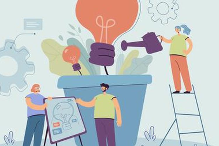 Ilustrasi ekonomi kreatif