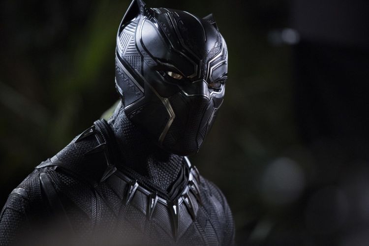 Black Panther, diperankan oleh aktor Chadwick Boseman, merupakan salah satu superhero Marvel. Film Black Panther dirilis pada Februari 2018.