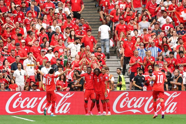 Hasil Swiss Vs Kanada 2-1: Granit Xhaka Cs Finis Juara Grup B