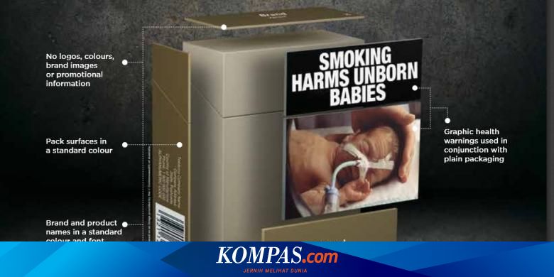 Peringatan Bergambar Di Bungkus Rokok Indonesia Paling Kecil