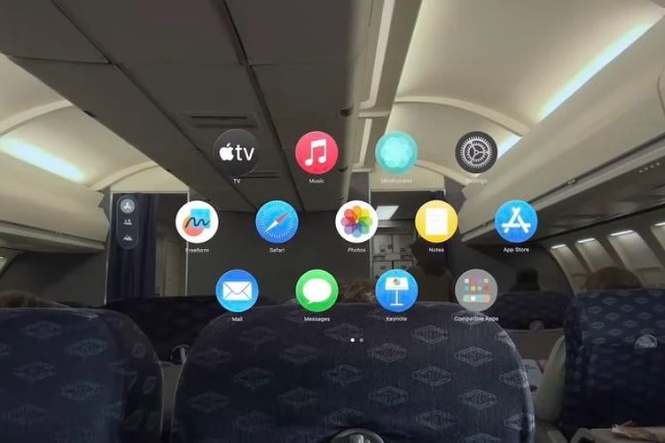 Travel Mode di Apple Vision Pro