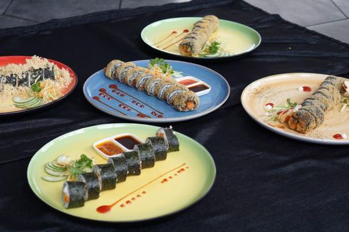 Restoran Jepang di Kota Batu Sajikan Sushi Ayam Geprek dan Rasa Nusantara Lain
